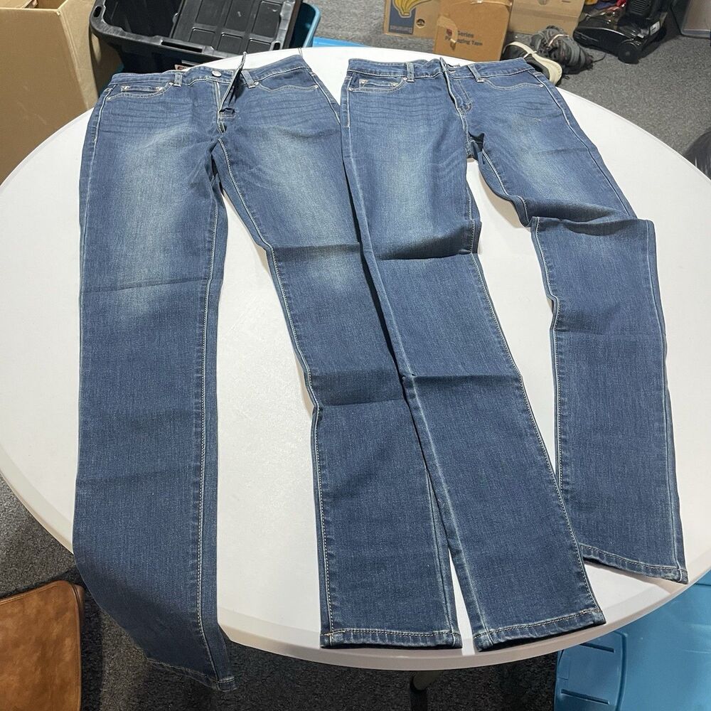 Lot of 2 American Tall Jeans Women's 29x35 Sarah Mid Rise Skinny - Picture 4 of 10